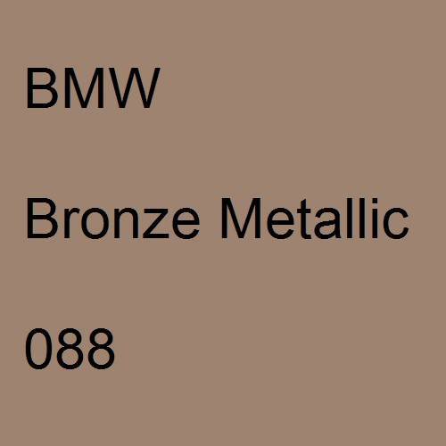 BMW, Bronze Metallic, 088.